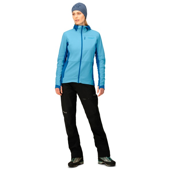 Norrøna - Women's Falketind Alpha90 Insulated Zip Hood - Synthetische jas