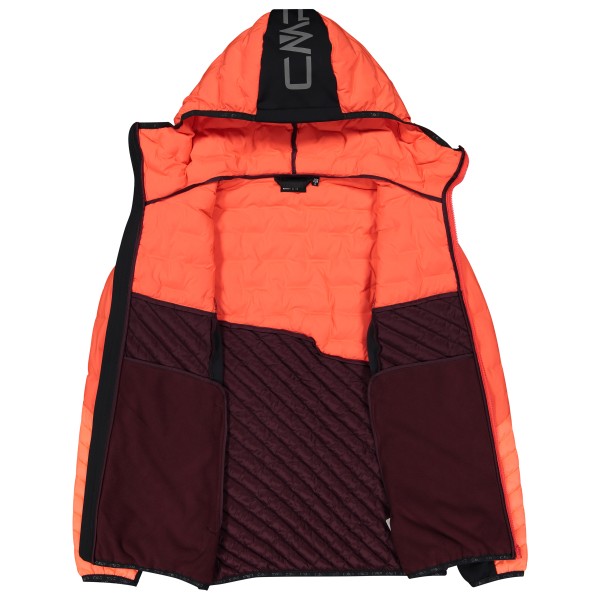 CMP - Women's Jacket Hybrid Fix Hood Mini Ripstop - Syntetjacka