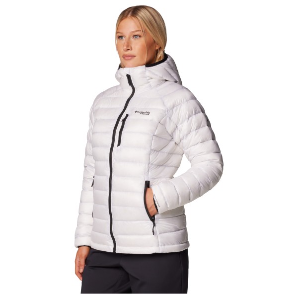 Columbia - Women's Arctic Crest Down Hooded Jacket - Untuvatakki