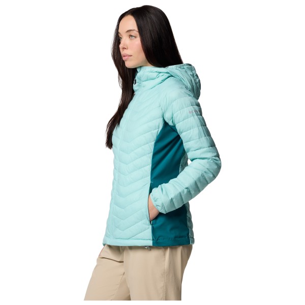 Columbia - Women's Powder Pass II Hybrid Hooded Jacket - Synthetische jas