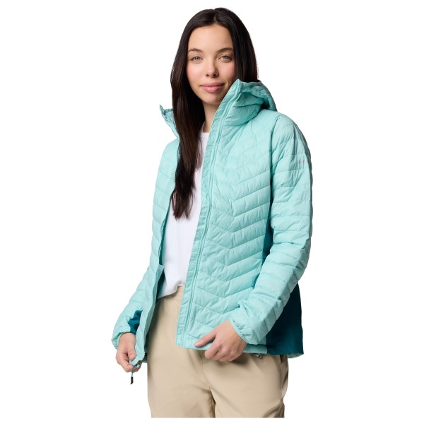 Columbia - Women's Powder Pass II Hybrid Hooded Jacket - Synthetische jas