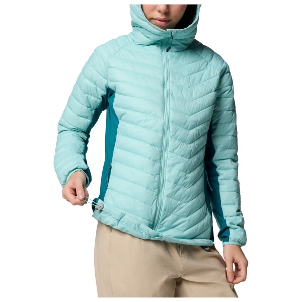 Columbia - Women's Powder Pass II Hybrid Hooded Jacket - Synthetische jas