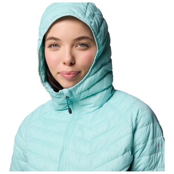 Columbia - Women's Powder Pass II Hybrid Hooded Jacket - Synthetische jas