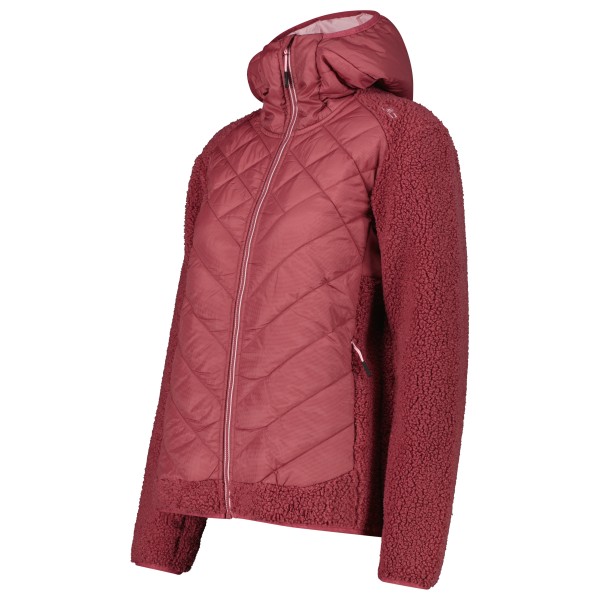 CMP - Women's Jacket Hybrid Fix Hood - Giacca in pile