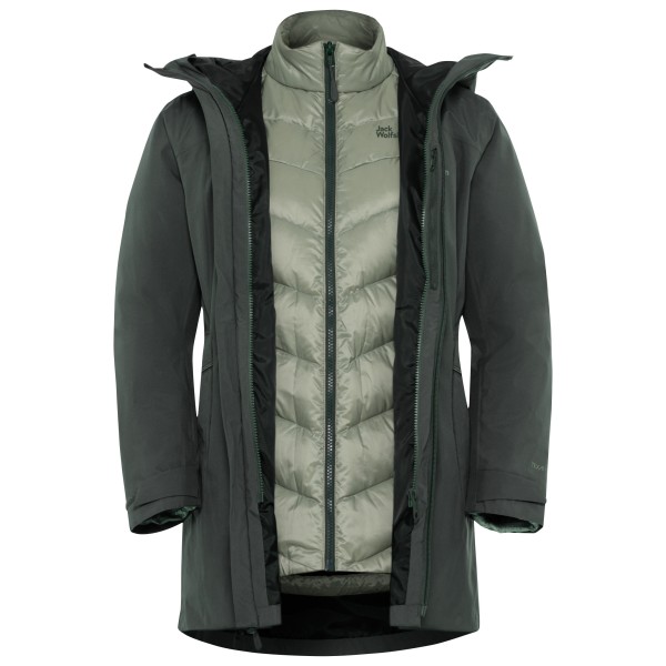 Jack Wolfskin - Women's Icecape 3in1 Down Jacket RDS - 3 i 1-jakke