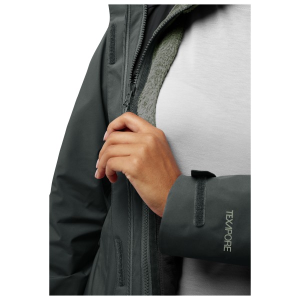 Jack Wolfskin - Women's Rotwand 3in1 Jacket - Giacca doppia