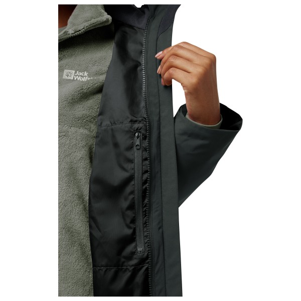 Jack Wolfskin - Women's Rotwand 3in1 Jacket - Giacca doppia