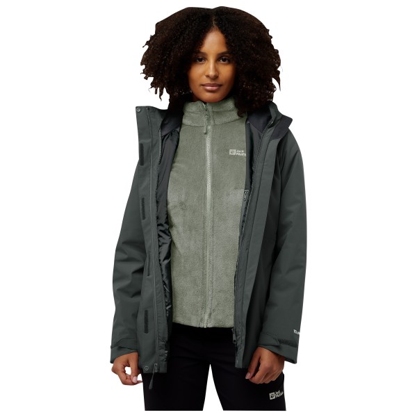 Jack Wolfskin - Women's Rotwand 3in1 Jacket - Giacca doppia