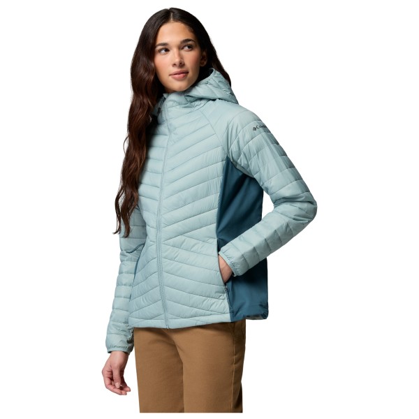 Columbia - Women's Powder Pass III Hybrid Hooded Jacket - Synthetic jacket