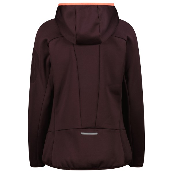 CMP - Women's Jacket Hybrid Fix Hood 36E1326 - Chaqueta de fibra sintética