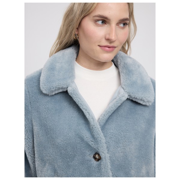 Mazine - Women's Faux-Fur Button Jacket - Chaqueta de invierno