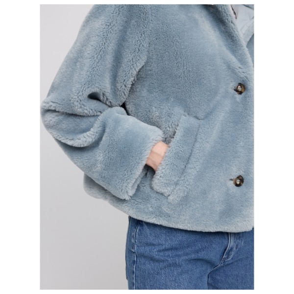 Mazine - Women's Faux-Fur Button Jacket - Chaqueta de invierno
