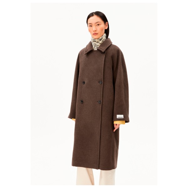 ARMEDANGELS - Women's Wool Double-Breasted Coat - Långjacka