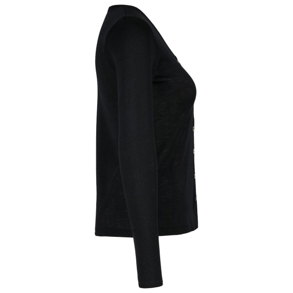 Engel - Women's Fine Ribbed Cardigan - Uldjakke