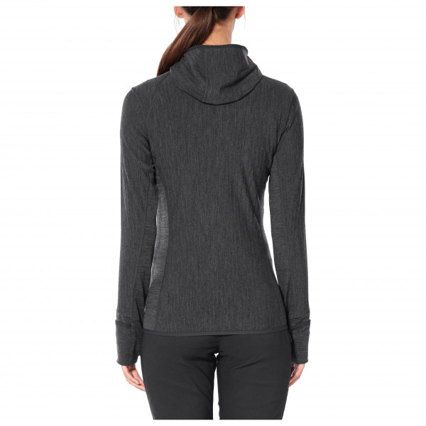 Icebreaker - Women's Descender L/S Zip Hood - Wollen jas