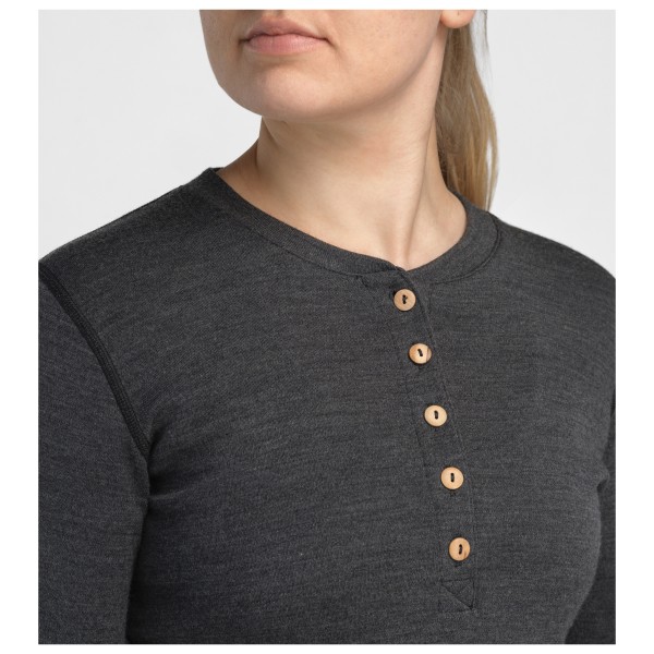 Aclima - Women's Warmwool Granddad Shirt - Merinowollen trui