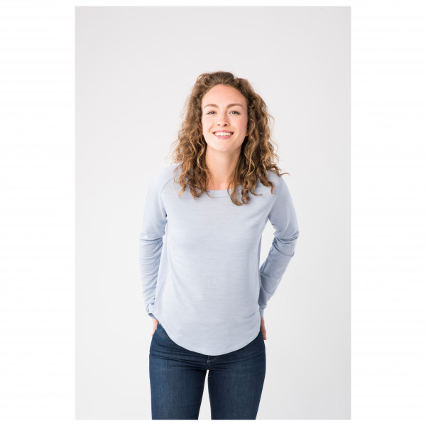 super.natural - Women's Essential Crew - Pullover in lana merino