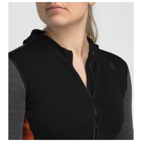 Aclima - Women's Warmwool Hood Sweater Zip - Merinowollen trui