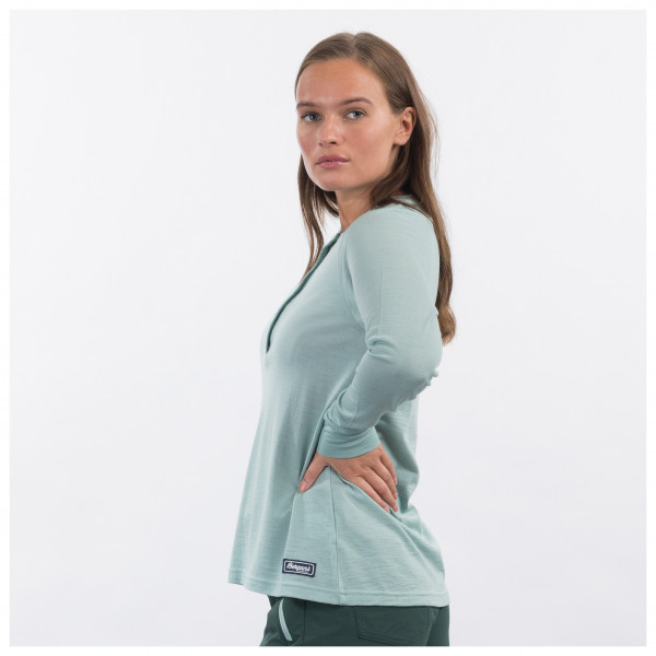 Bergans - Women's Lysebu Wool Henley - Camiseta de manga larga