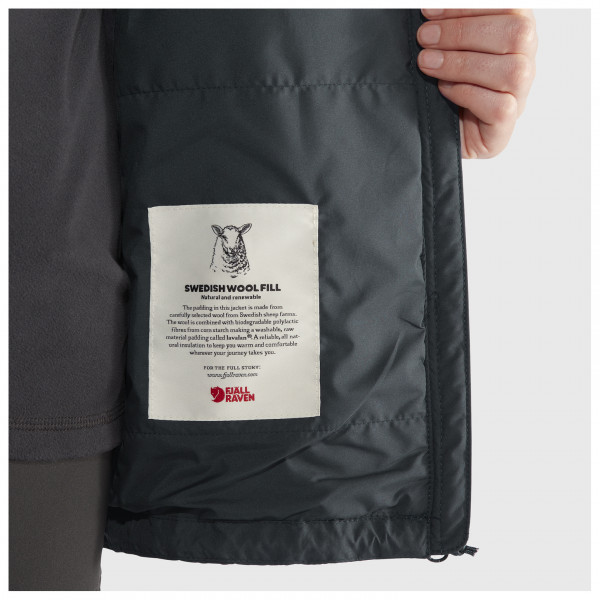 Fjällräven - Women's Keb Wool Padded Jacket - Isoleringsjakke