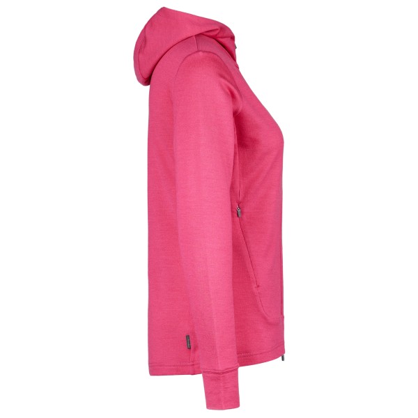 Icebreaker - Women's Quantum III L/S Zip Hood - Merinowollen vest