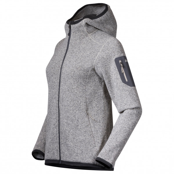 Bergans - Women's Kamphaug Knitted Hoodie - Forro polar