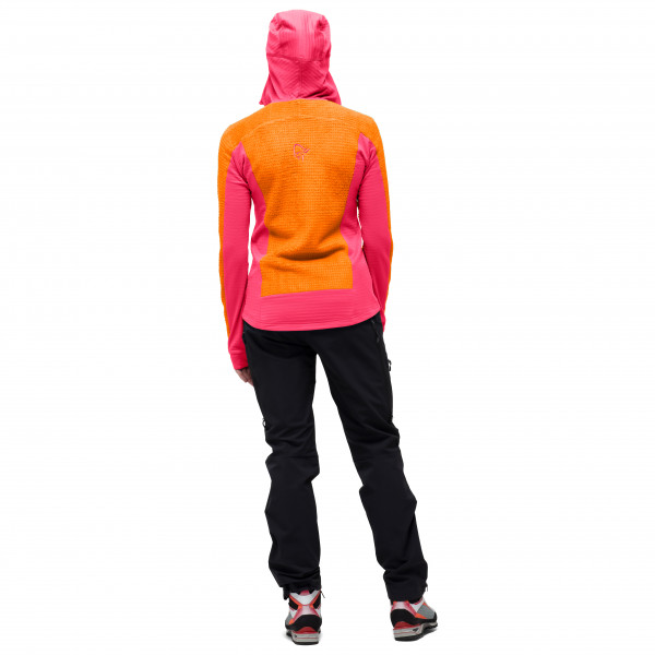 Norrøna - Women's Falketind Alpha120 Zip Hood - Forro polar