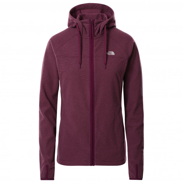 Essentials Veste à Capuche Zippée En Polaire, Doublée De Sherpa (disponible En Grandes Tailles) Women's, Bordeaux, XS