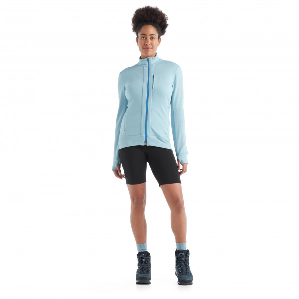 Icebreaker - Women's Quantum III L/S Zip - Merinowollen vest