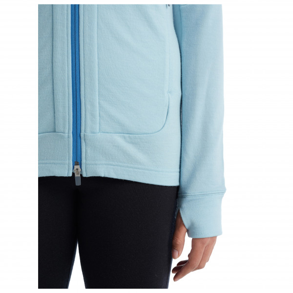 Icebreaker - Women's Quantum III L/S Zip - Merinowollen vest