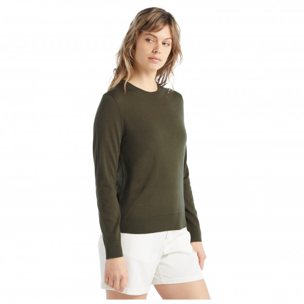 Icebreaker - Women's Wilcox L/S Sweater - Merinowollen trui