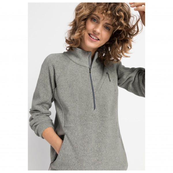 hessnatur - Women's Betterrecycling Fleece-Troyer Bio-Baumw. - Forro polar