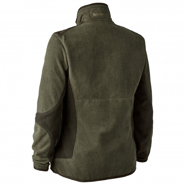 Hunter - Leigh - Felpa Verde In Pile Con Zip Corta - Foto 7