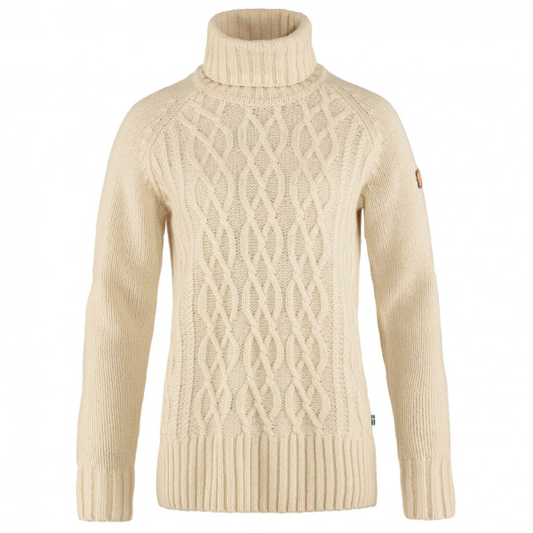 Fjällräven - Women's Övik Cable Knit Roller Neck - Pullover di lana