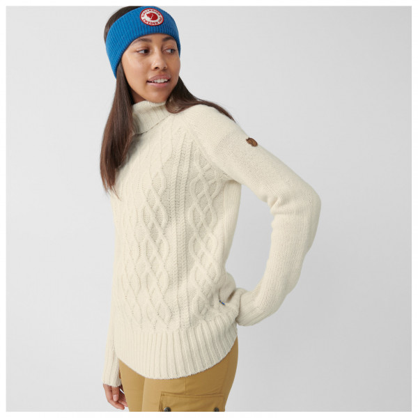 Fjällräven - Women's Övik Cable Knit Roller Neck - Pullover di lana