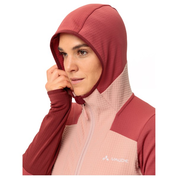 Vaude - Women's Monviso Hooded Grid Fleece Jacket - Fleecejacka