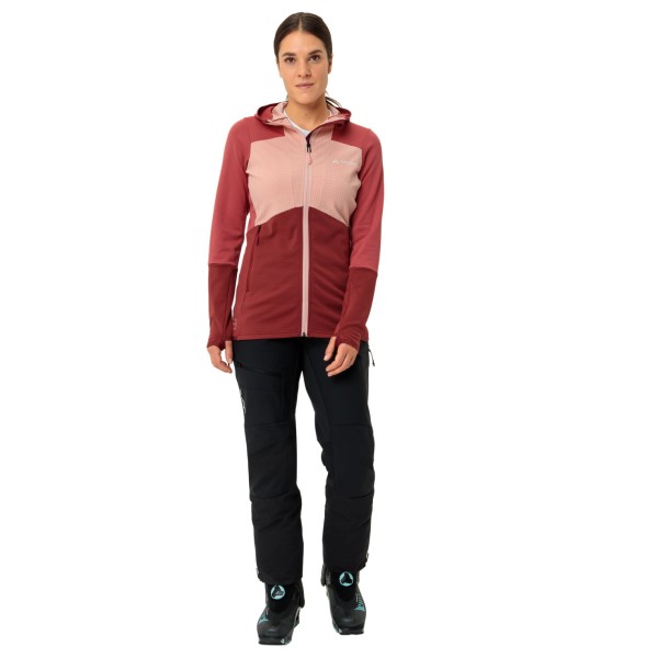 Vaude - Women's Monviso Hooded Grid Fleece Jacket - Fleecejacka