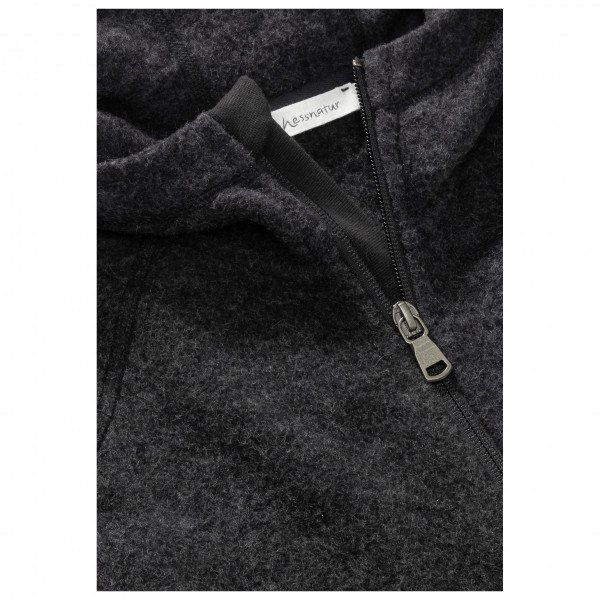 hessnatur - Women's Wollfleece Mantel Full Zip - Uldparka