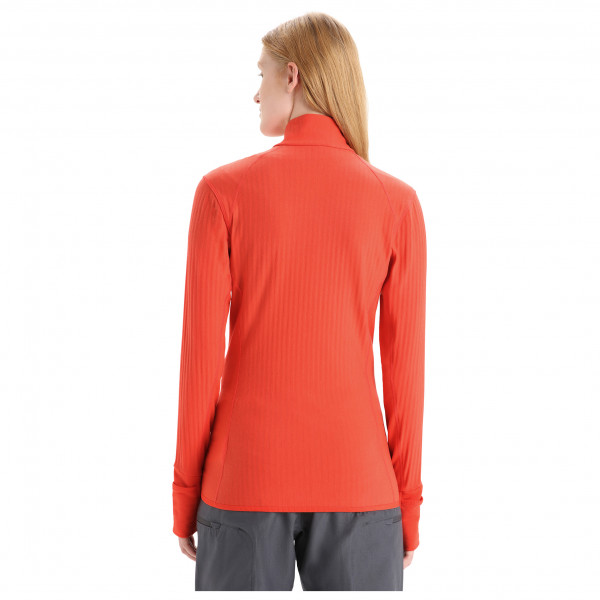 Icebreaker - Women's Descender L/S Zip - Forro polar