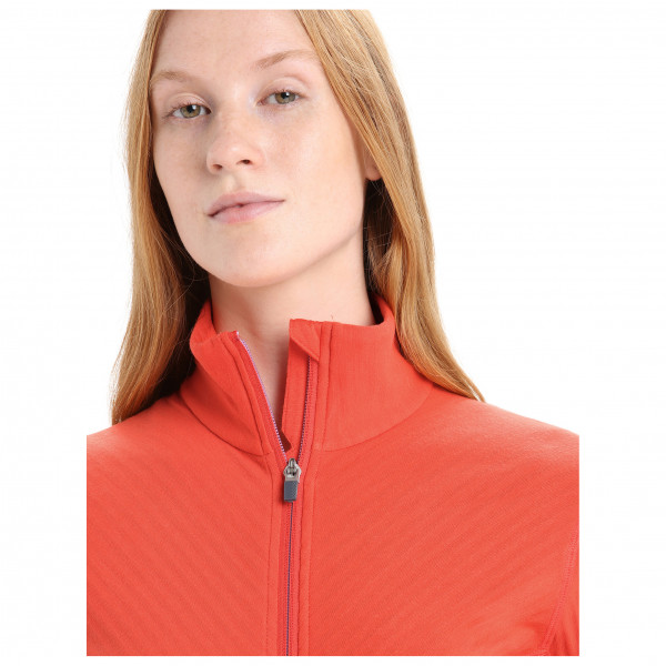 Icebreaker - Women's Descender L/S Zip - Forro polar