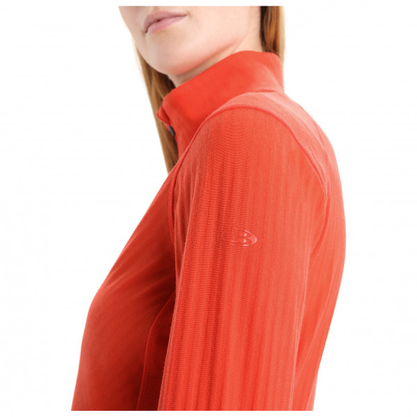 Icebreaker - Women's Descender L/S Zip - Forro polar