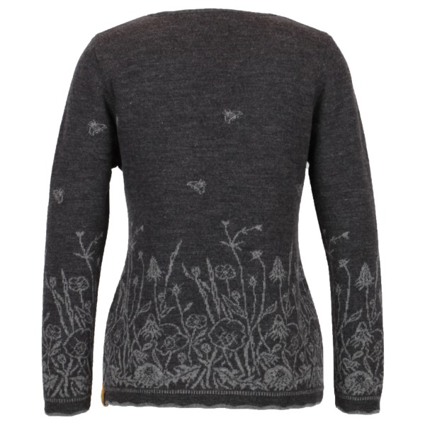 Albmerino - Women's Strickjacke Blumenwiese - Wollen jas
