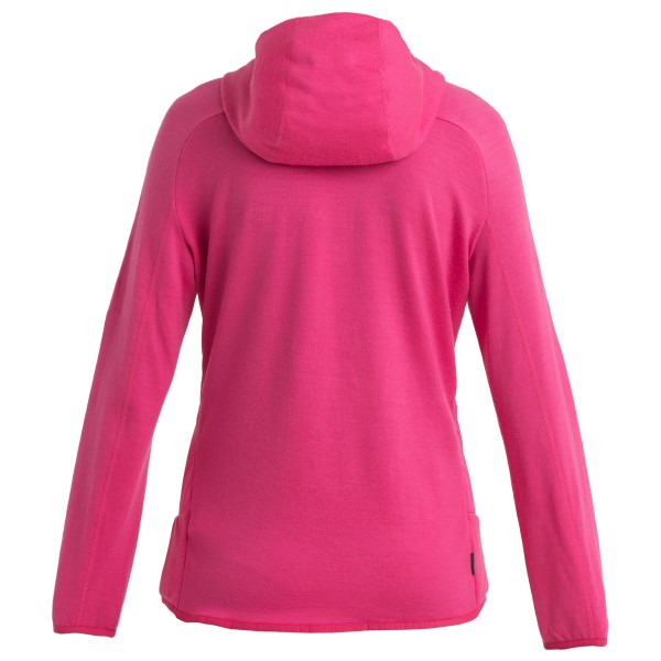 Icebreaker - Women's Quantum Hybrid L/S Zip Hoodie - Merinowollen vest
