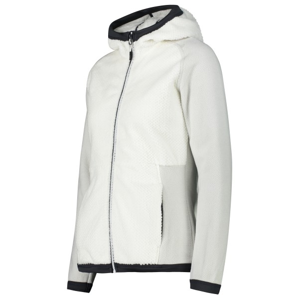CMP - Women's Jacket Fix Hood Jacquard Highloft - Giacca in pile