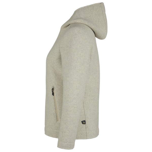 Salewa - Women's Sarner 2L Wool Full Zip Hooded Jacket - Wollen jas