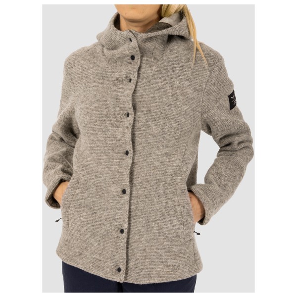 Salewa - Women's Sarner Undyed Wool Hooded Jacket - Wollen jas