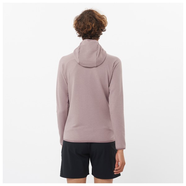 Salomon - Women's Essential Light Warm Full Zip Hoodie - Forro polar
