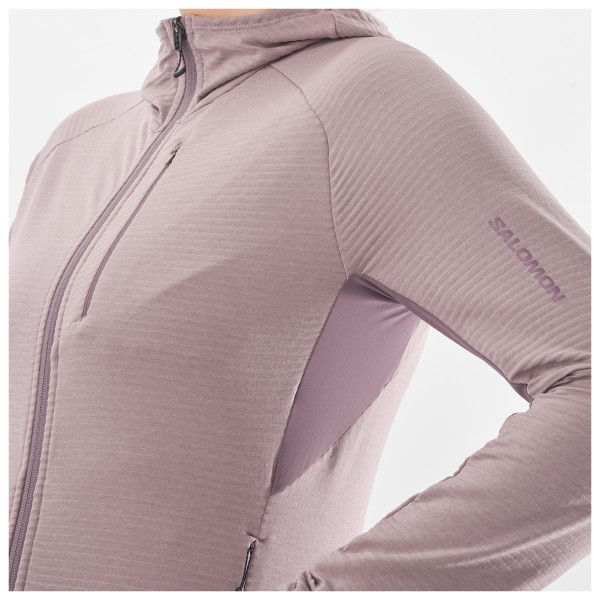 Salomon - Women's Essential Light Warm Full Zip Hoodie - Forro polar