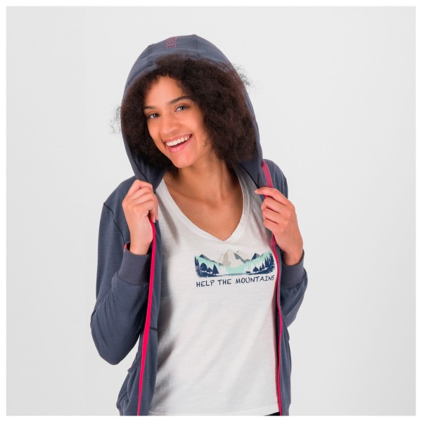 Karpos - Women's Coppolo Merino Full Zip Hoodie - Sudadera de lana merina
