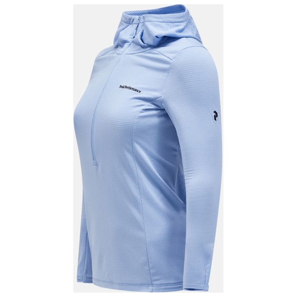 Peak Performance - Women's Light Hooded Fleece Half Zip - Fleecepulloverit